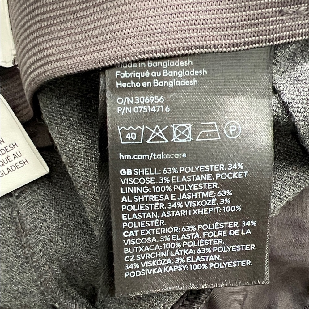 H&M Charcoal Ankle Pants - Picture 15 of 16